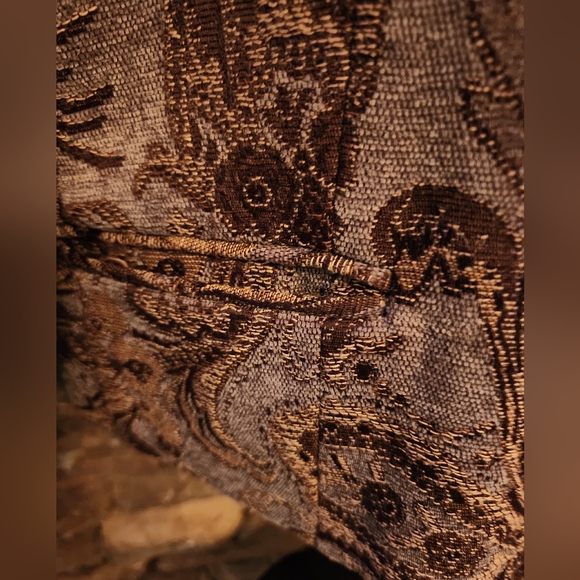 Roth Lecover California  Brown Paisley Blazer Elegant Suit Jacket - Picture 2 of 11